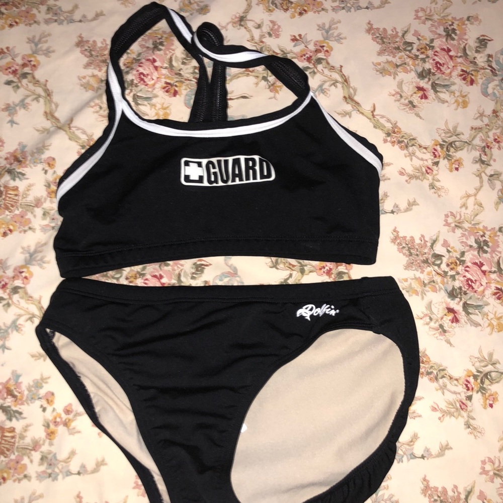 BLACK LIFEGUARD SUIT